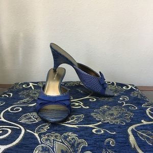 Jones New York Kitten Heel Slip-on Heels